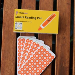 Whizzpen Reading Device & Whizzsticks Stickers Bundle